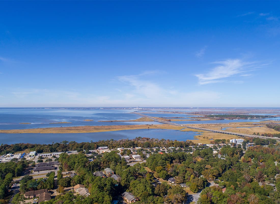 Daphne, AL - Aerial View of Daphne, Alabama